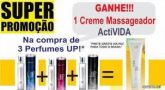 NA COMPRA DE 3 PERFUMES UP! GANHE UM ACTIVIDA MASSAGEADOR!!