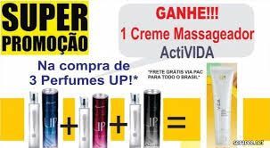 NA COMPRA DE 3 PERFUMES UP! GANHE UM ACTIVIDA MASSAGEADOR!!